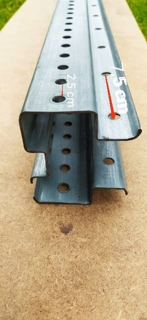 Ceownik profil stalowy 7 metrów Fotowoltaika Konstrukcja 30zł M/B