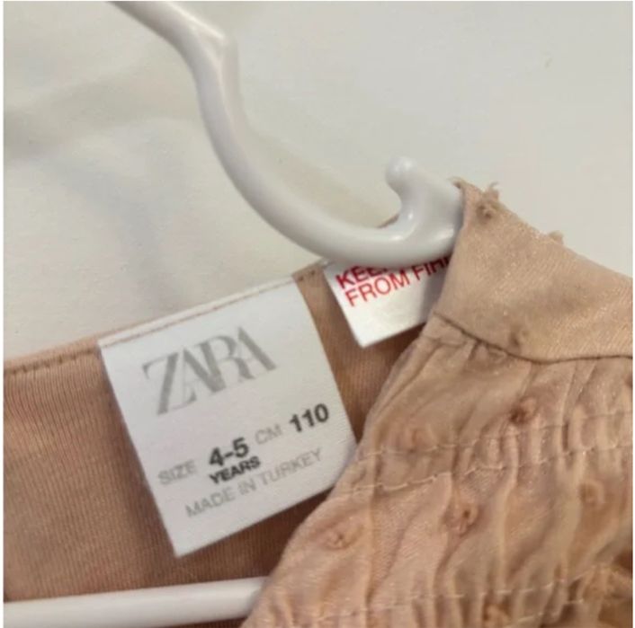 Пудрова Ніжна сукня zara, святкова сукня zara, нарядна сукня zara