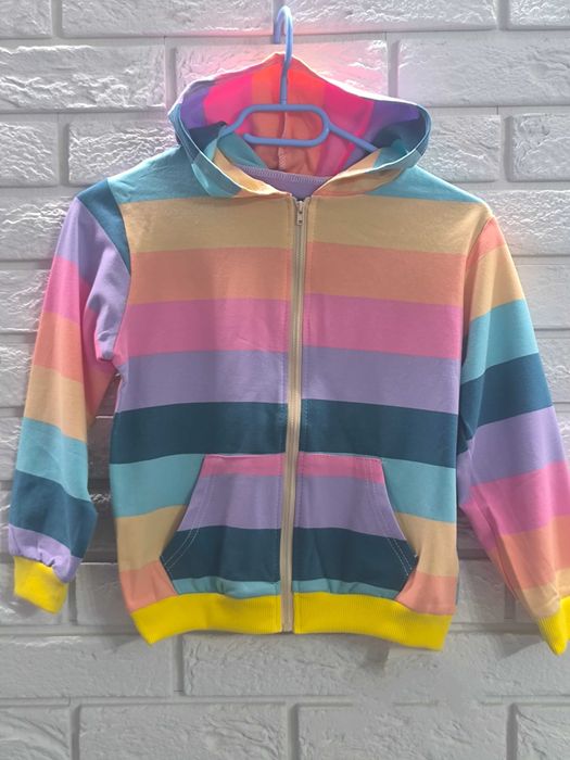 Bluza w paski dla dziewczynki