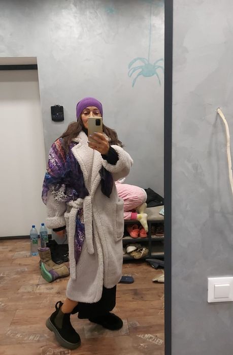 Шуба из 100% мериноса