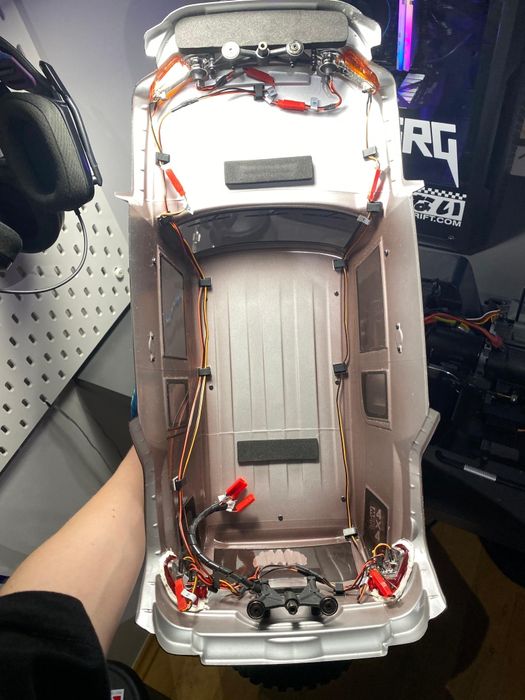 Model rc trial off road