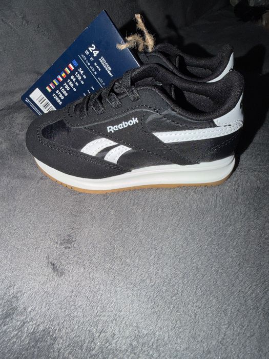 Reebok Sneakersy Chłopiec Czarny REEBOK-CEO-FIORI AR30309TBWT Czarny