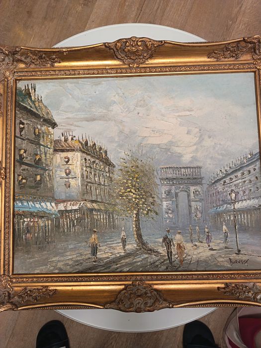 Obraz olej na płótnie.