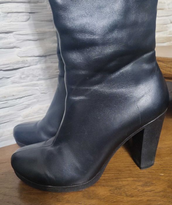 Чоботи шкіряні 40 р. жіночі