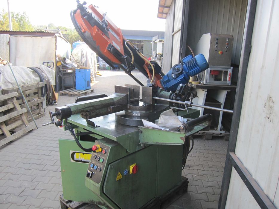 Piła taśmowa do metalu przecinarka FMB 300 HYDRAULICZNA