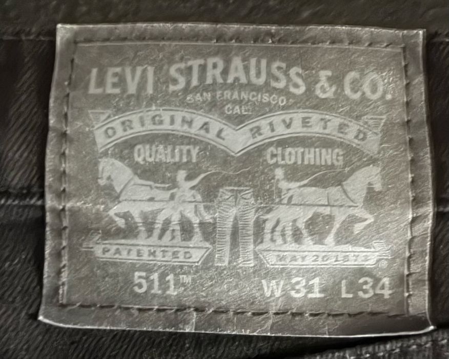 Spodnie męskie Levis 511 31/34