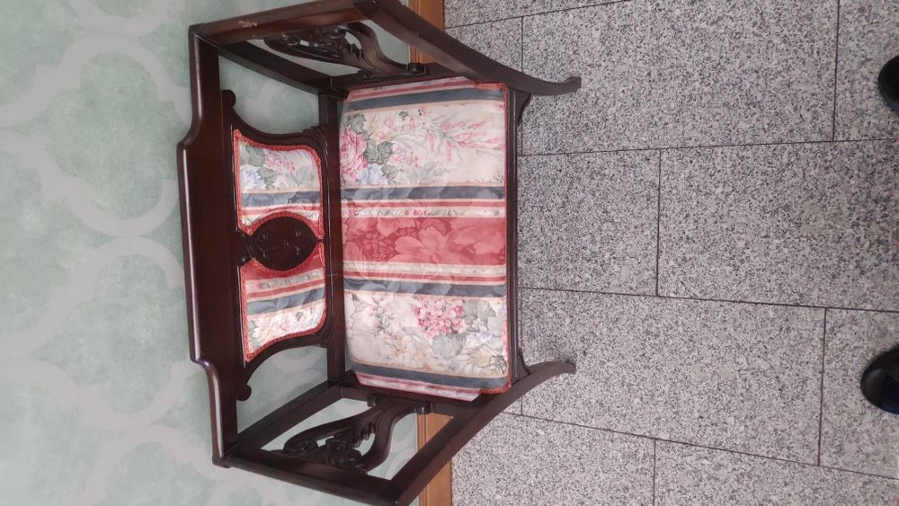 Banco, cadeirão vintage