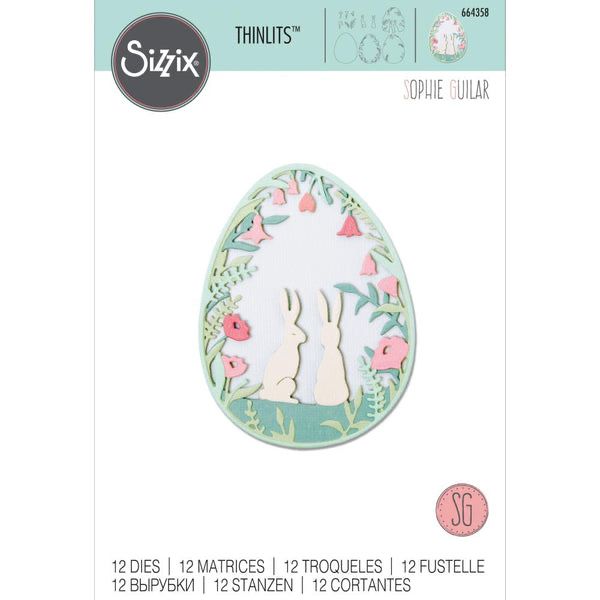 Wykrojnik Sizzix thinlits Layered Spring