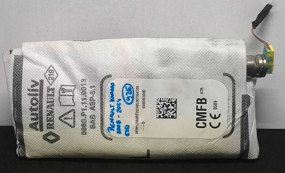 Airbag Banco Esquerdo 985H13566R - RENAULT KANGOO