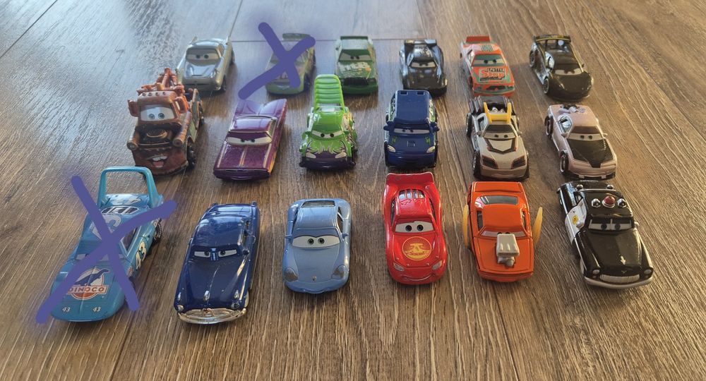 Autka z bajki Auta Cars Disney