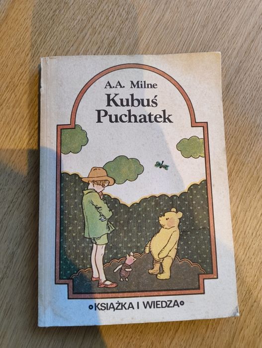 Książka Kubuś Puchatek wydanie z 1988 r.