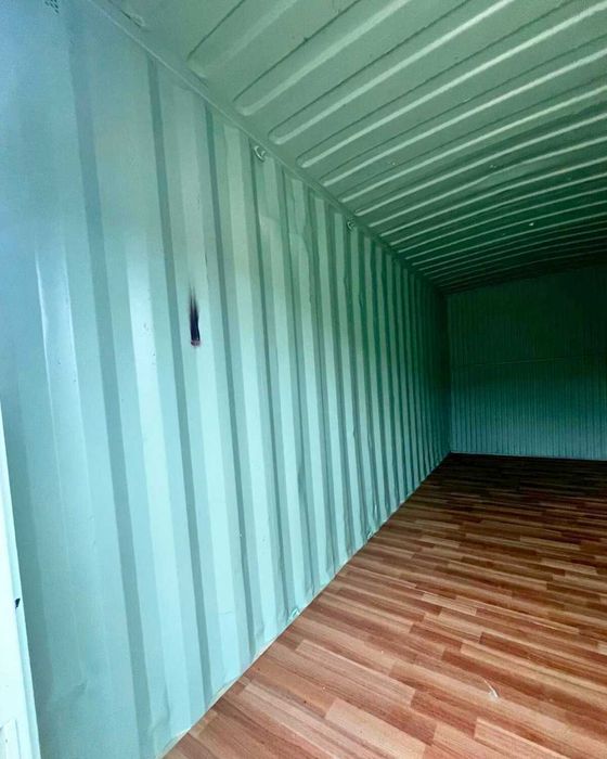 Contentor Marítimo 12 metros - Altura Extra - Dividido em 2 boxes