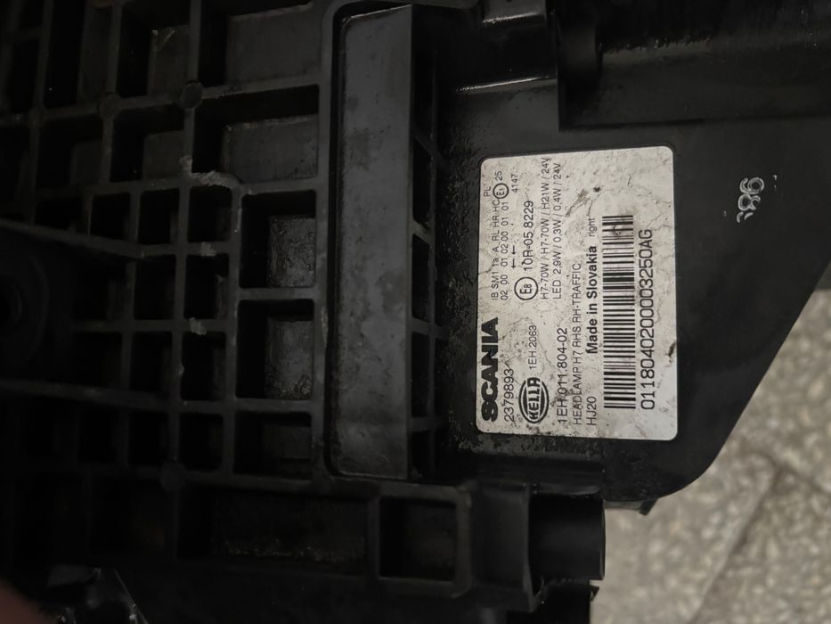 Reflektor lampa led scania R S NGT 2655843