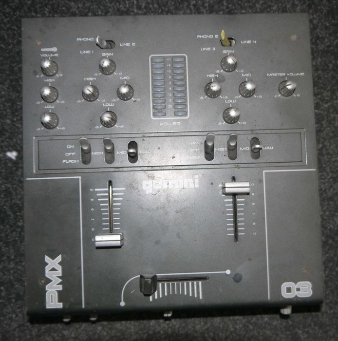 Мікшерний пульт для DJ Gemini PMX-03