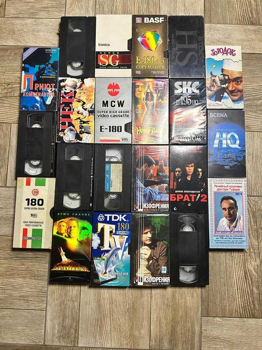 Відеокасети/Видеокассеты