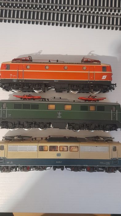 Ж.д модели  электровозов BR 1044 BR 1110 BR 151 Roco  HO 1/87 Piko