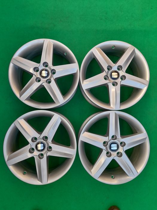 4 jantes 16 furação 5x112 VW Seat Skoda Audi Leon Golf Passat Caddy