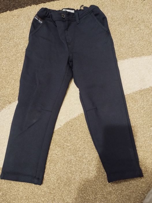 Spodnie galowe chłopięce rozmiar 98 granatowe