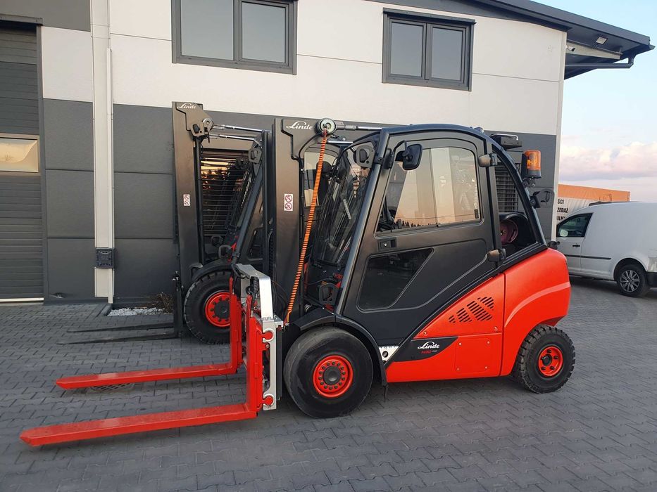 Wózek widłowy LINDE H30T 20r Triplex 4 sekcje KLIMA Wolny skok H35 H25