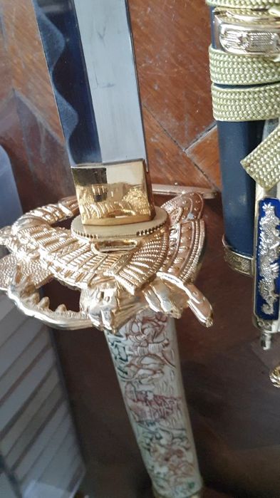Espadas decorativas do estilo dragão imperia