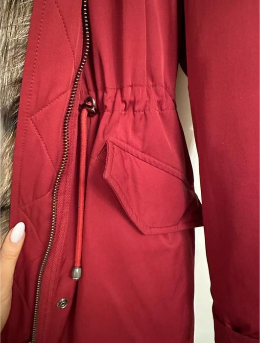 Парка з натуральним хутром