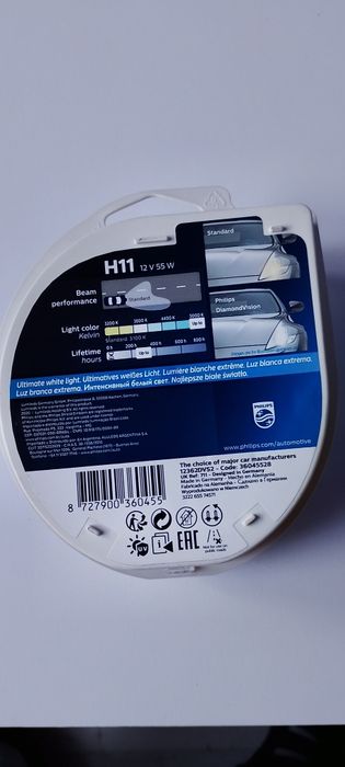 żarówki philips h11