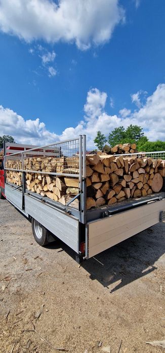 DREWNO KOMINKOWE Żary. Sezonowane Dąb Buk Grab opałowe Transport