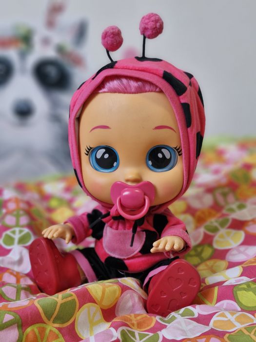 Cry babies interaktywna lalka płacząca,  prawdziwe  łzy