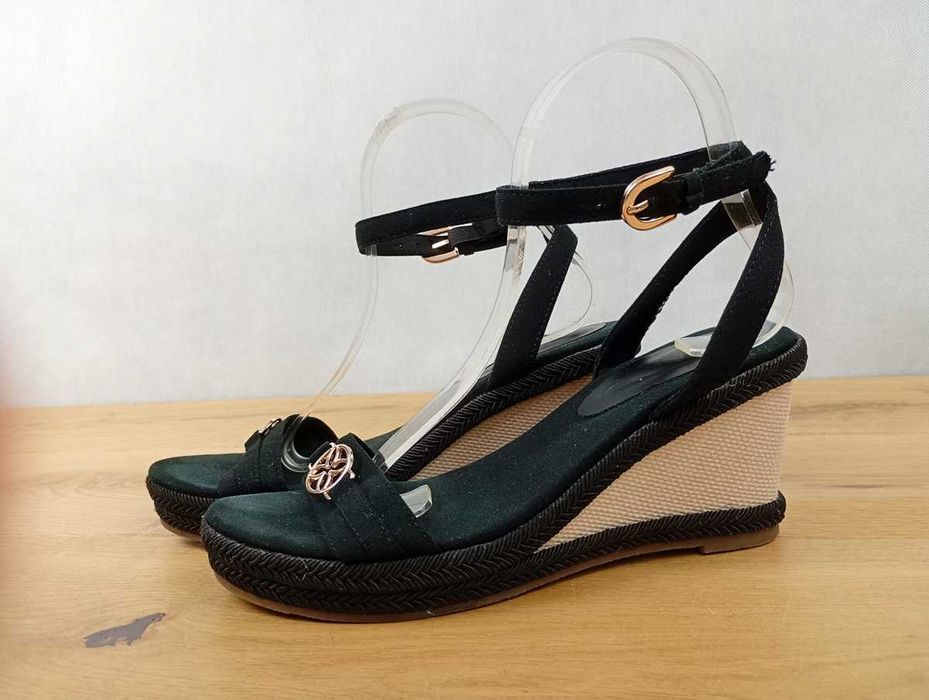 Anna Field, sandały na koturnie, rozmiar 39