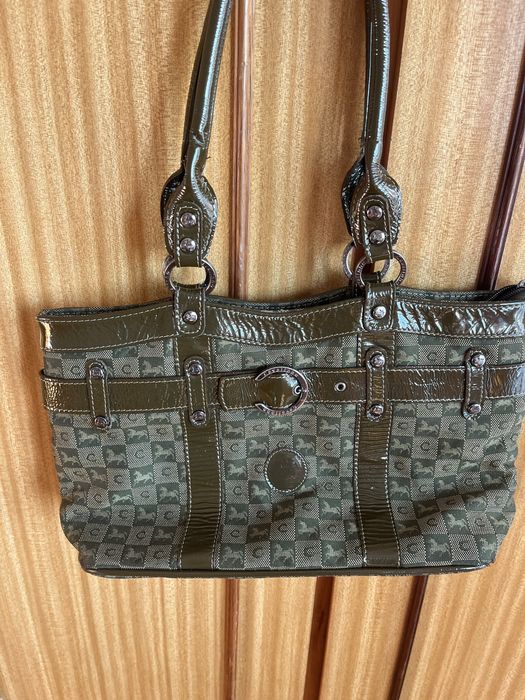 Carteira Cavalinho original em óptimo estado,caqui,15€