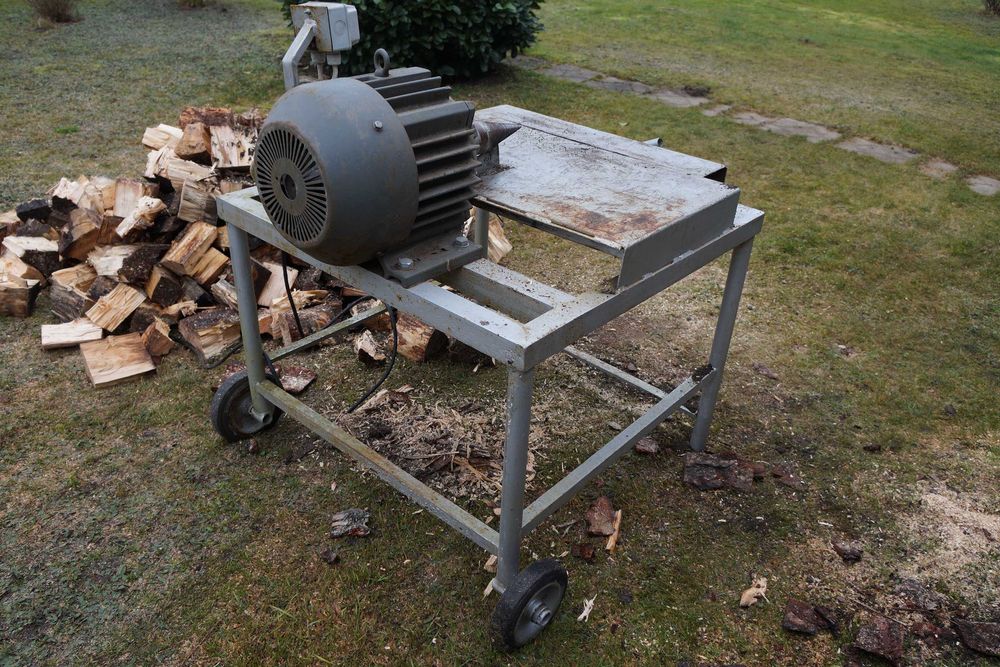 Łupiarka do klocków