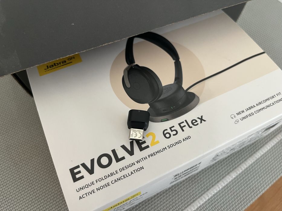 Jabra Evolve2 65 Flex ANC | Stan idealny | Pudełko