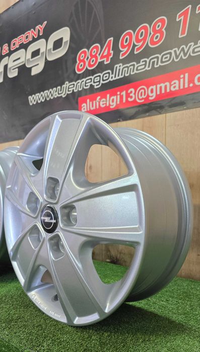 NOWE ALUFELGI OPEL 16x5x118 - Movano - Wzmacniane 1600KG na felgę