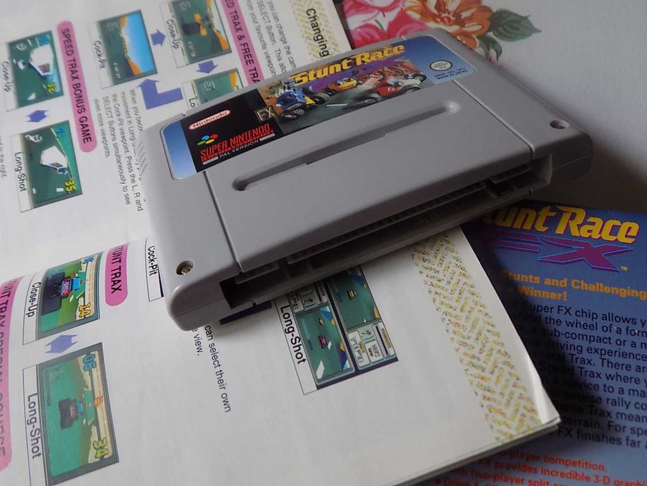 Stunt Race FX - box -gra na Super Nintendo Entertainment System (SNES)