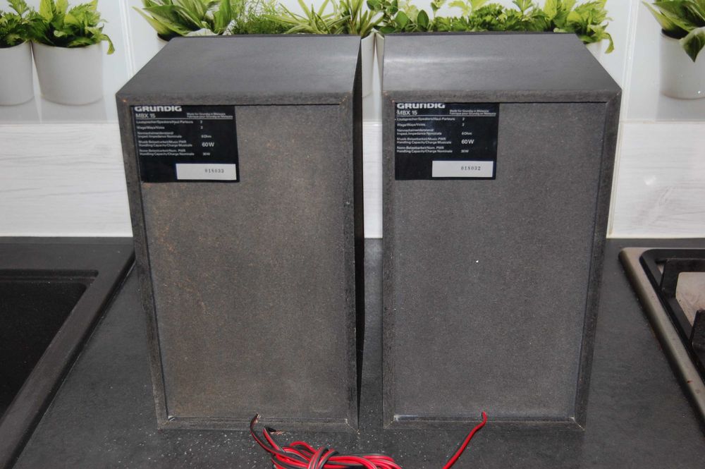 Kolumny GRUNDIG MBX15 - 6 Ohm, 60 W - Sprawne
