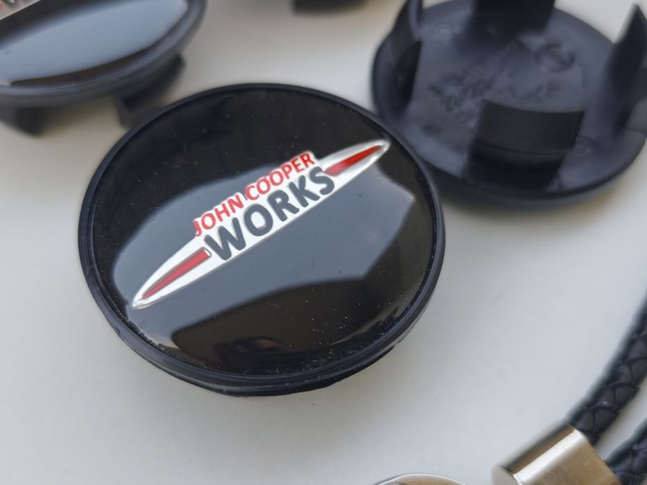 Centros de roda / Centros de jante / Tapa Cubos / Calotas  Mini 54mm ( One / Clubman / Coupé/ Cabriolé / Countryman / Paceman / Roadster )