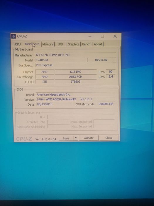 Комплект мамка F2-85m /проц Amd A8 6600/Oзу 12 гіг