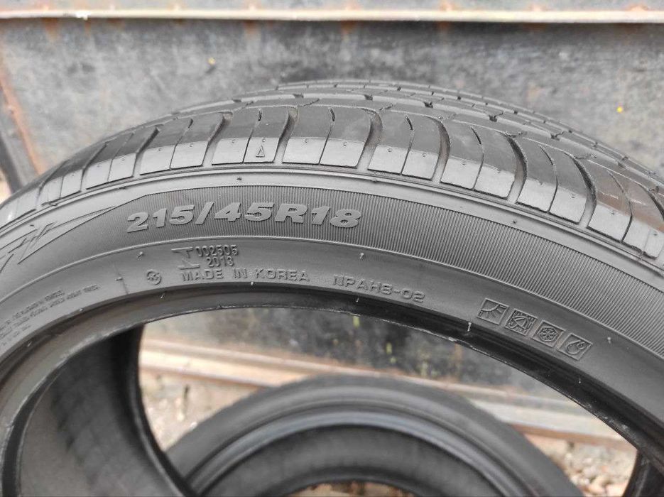 Nexen N`Prize AH8 215/45r18 made in Korea 2шт, 16год, 6,7мм, M+S