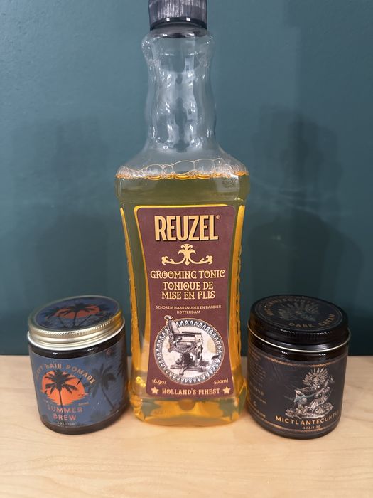 Reuzel Tonic + Pomady do włosów Grim Grease