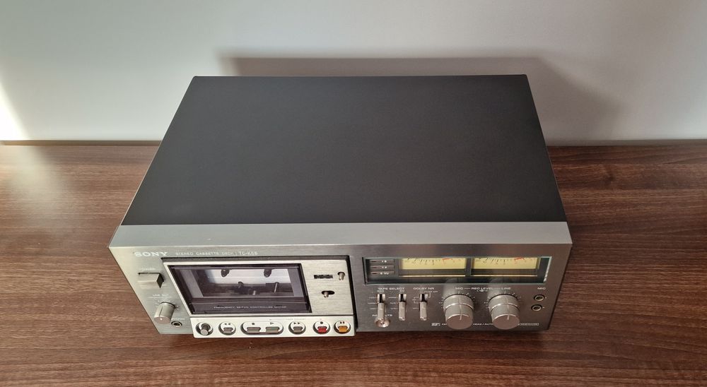 Wieża Sony, wzmacniacz, deck, tuner, klocki, odtwarzacz, radio