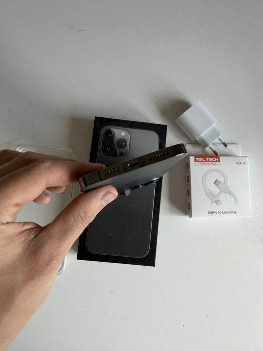 iPhone 13 Pro Max 128gb czarny bateria 100% komplet