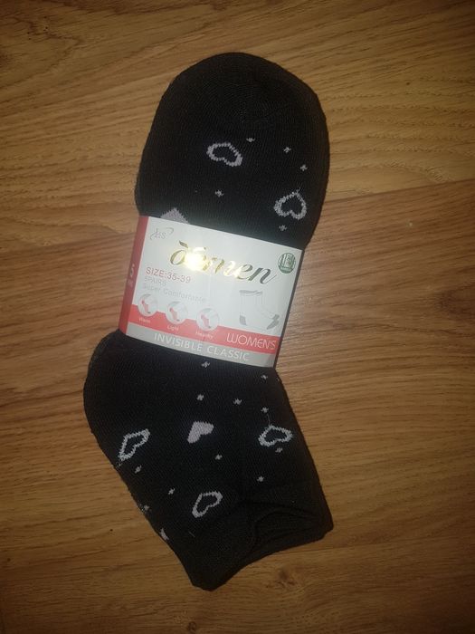 Skarpetki damskie serduszka 35-42