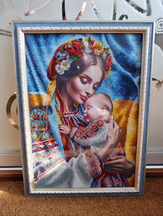 Картина вишита бісером