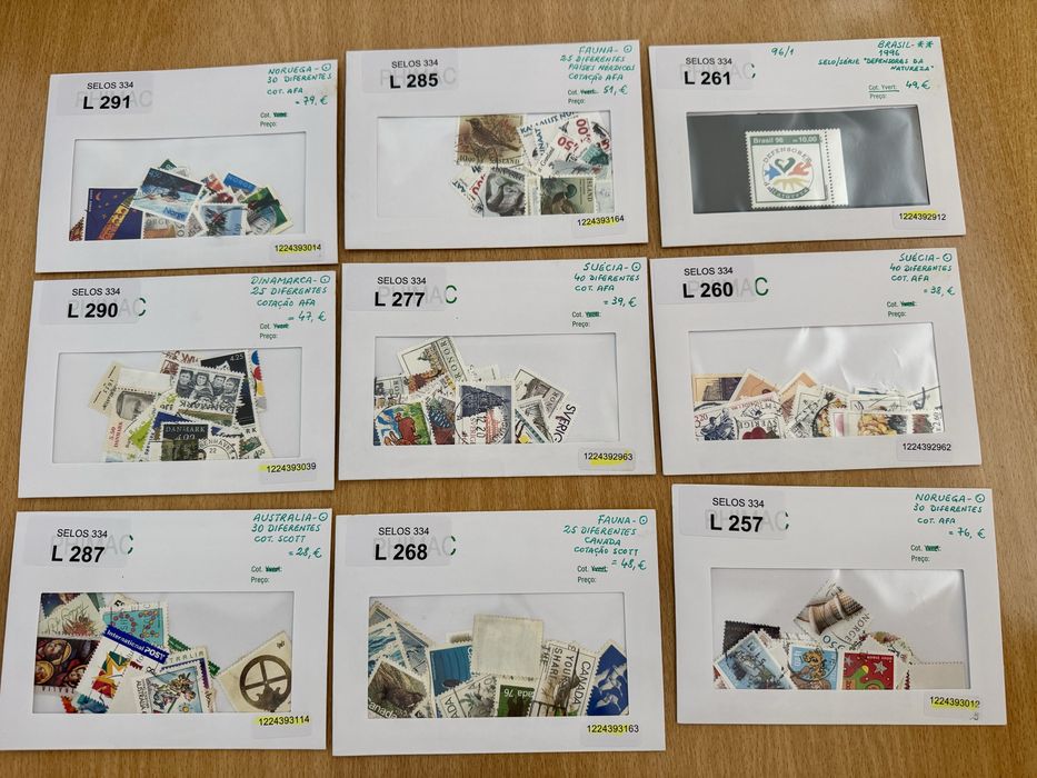 Repartição Filatelia Ctt - Mais de 70 lotes