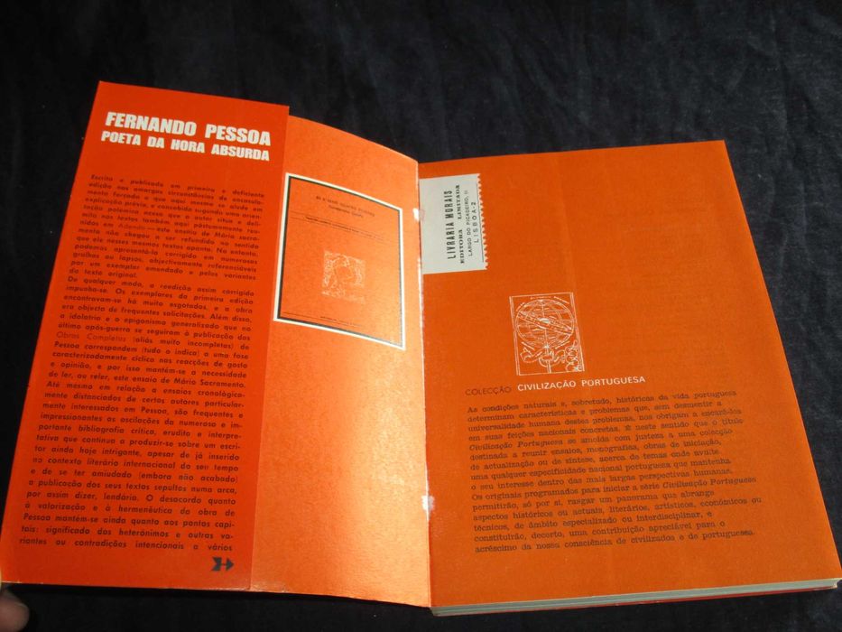 Livro Fernando Pessoa Poeta da Hora Absurda
