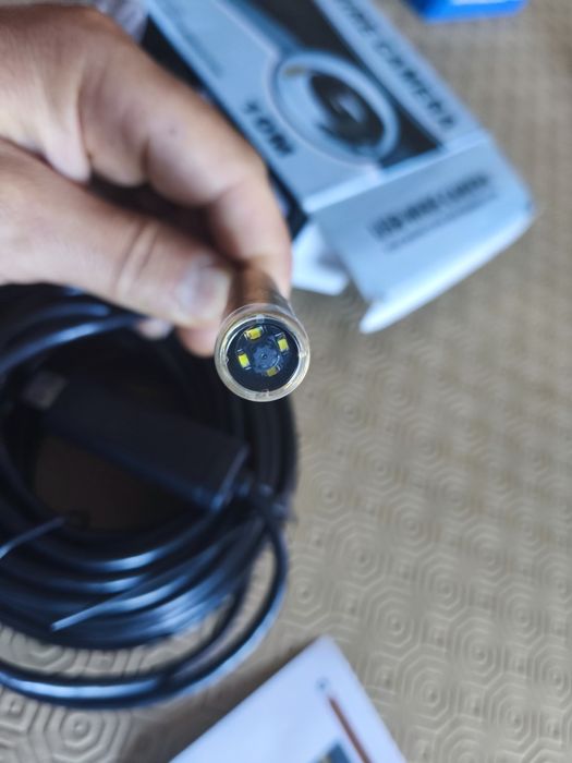 Câmera Endoscópica USB com cabo de 10m