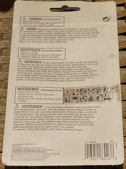 Vela pequena sereia.