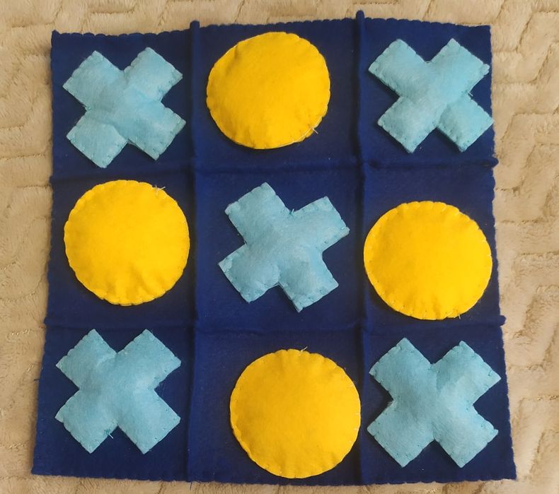 Настільна гра Хрестики-нулики,фетр