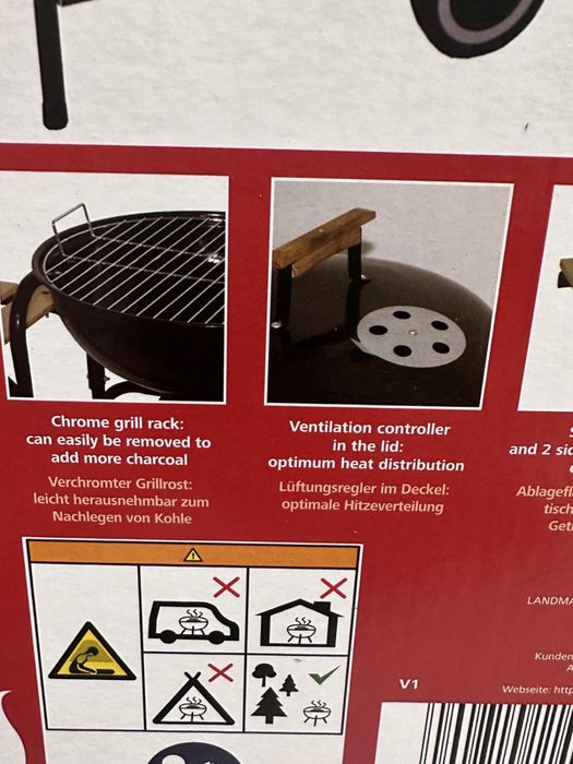 Grill węglowy Landmann