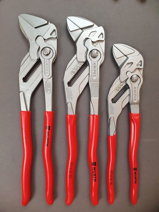 Клещи переставные- гаечный ключ KNIPEX . Переставні кліщі - ключ 86 03